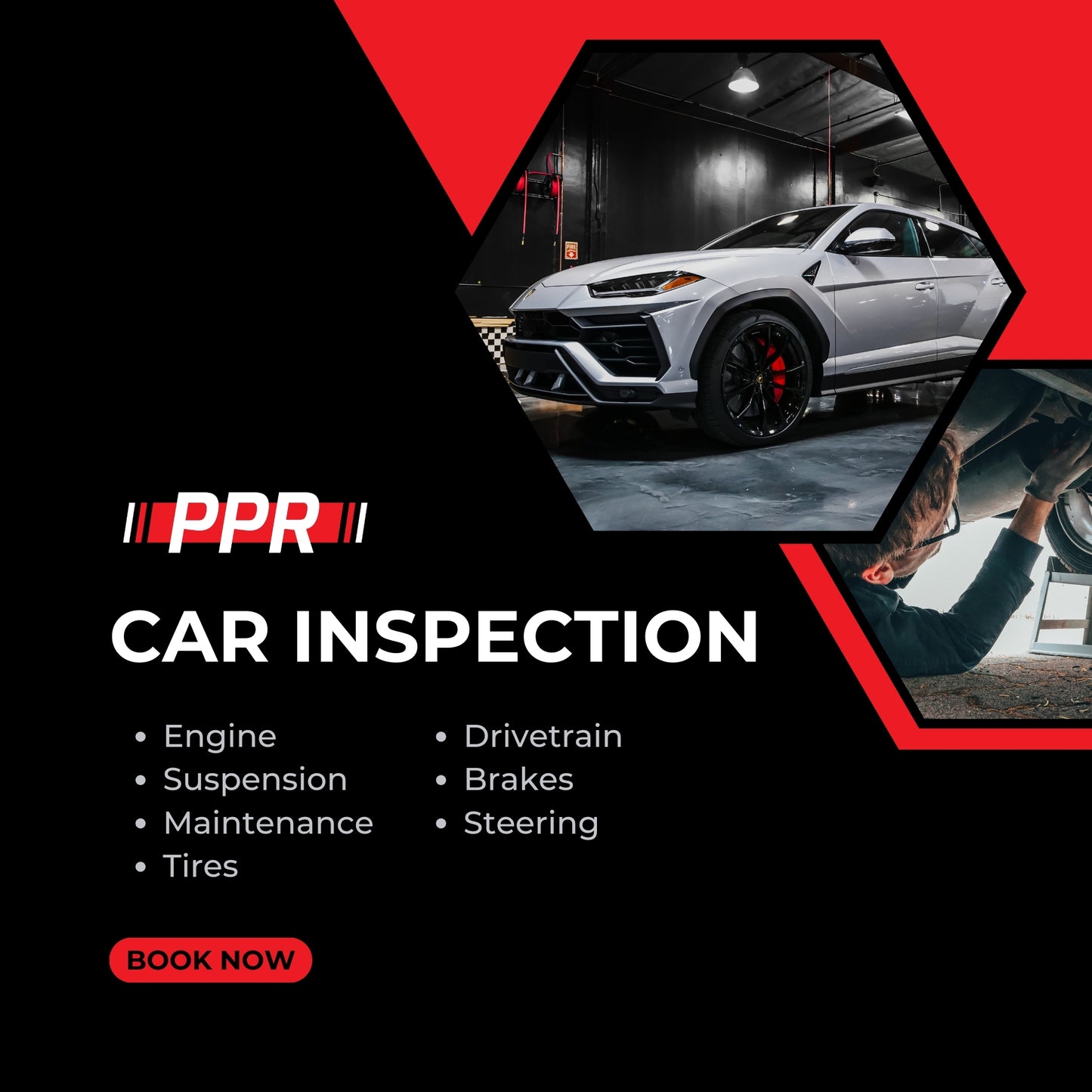 PPR Motorsports Car Inspection